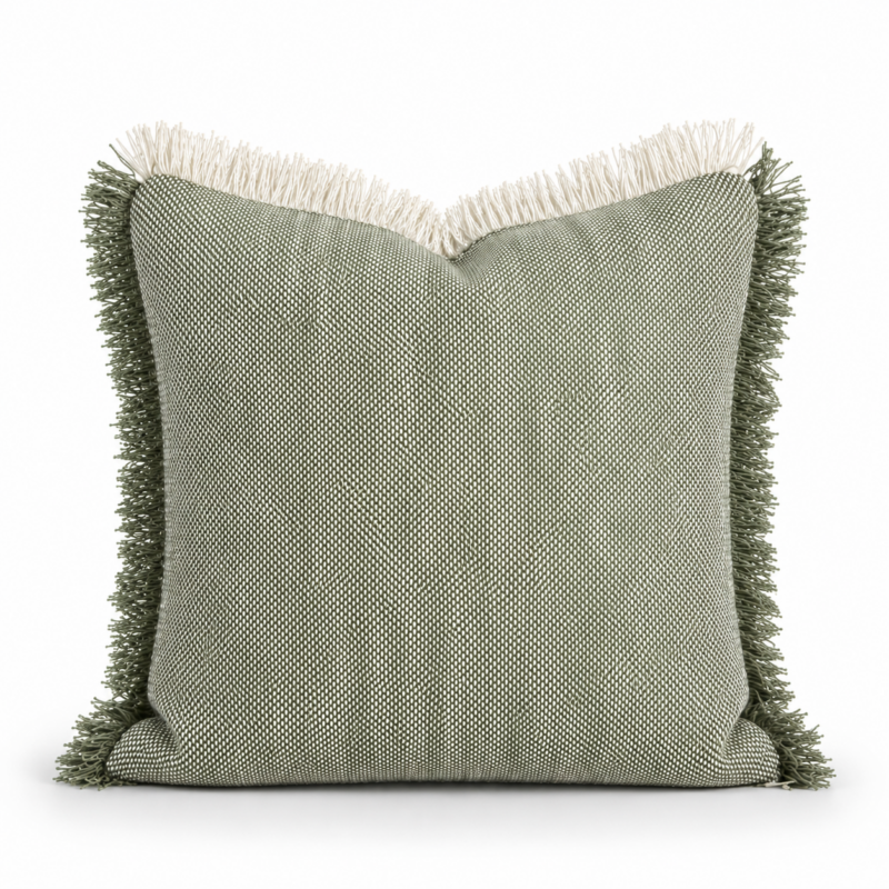 CASPIAN CUSHION 500 X 500 EUCALYPTUS