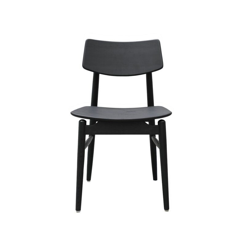 Oslo Dining Chair - Solid Oak/Black