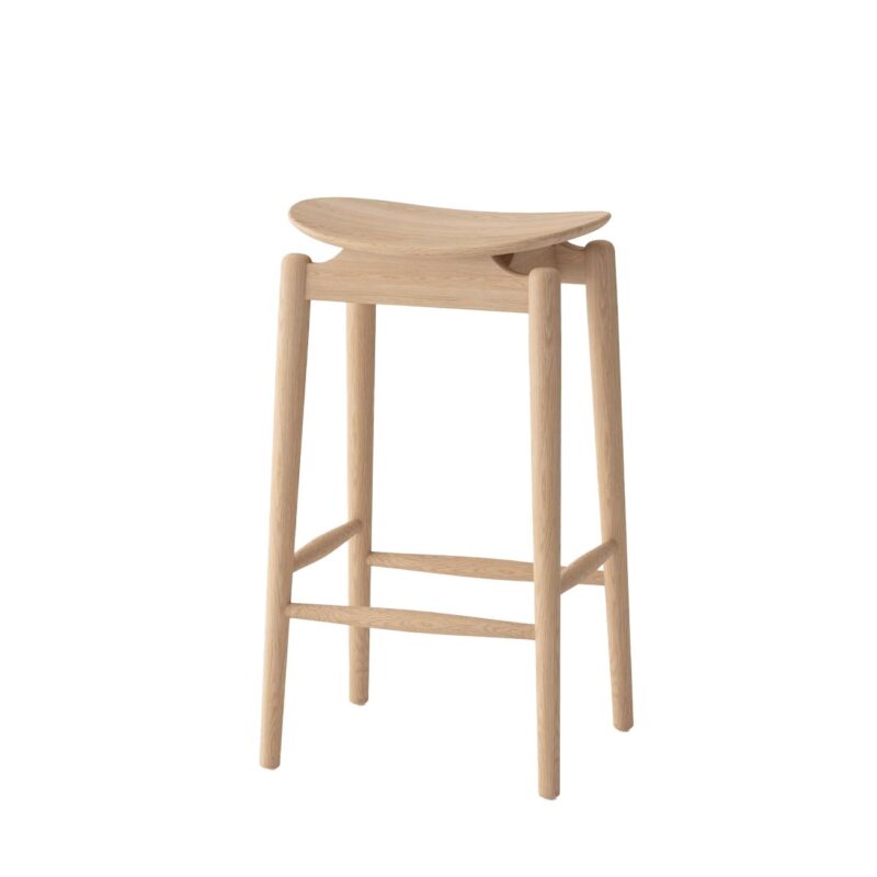 Oslo Barstool - Solid Oak/Natural