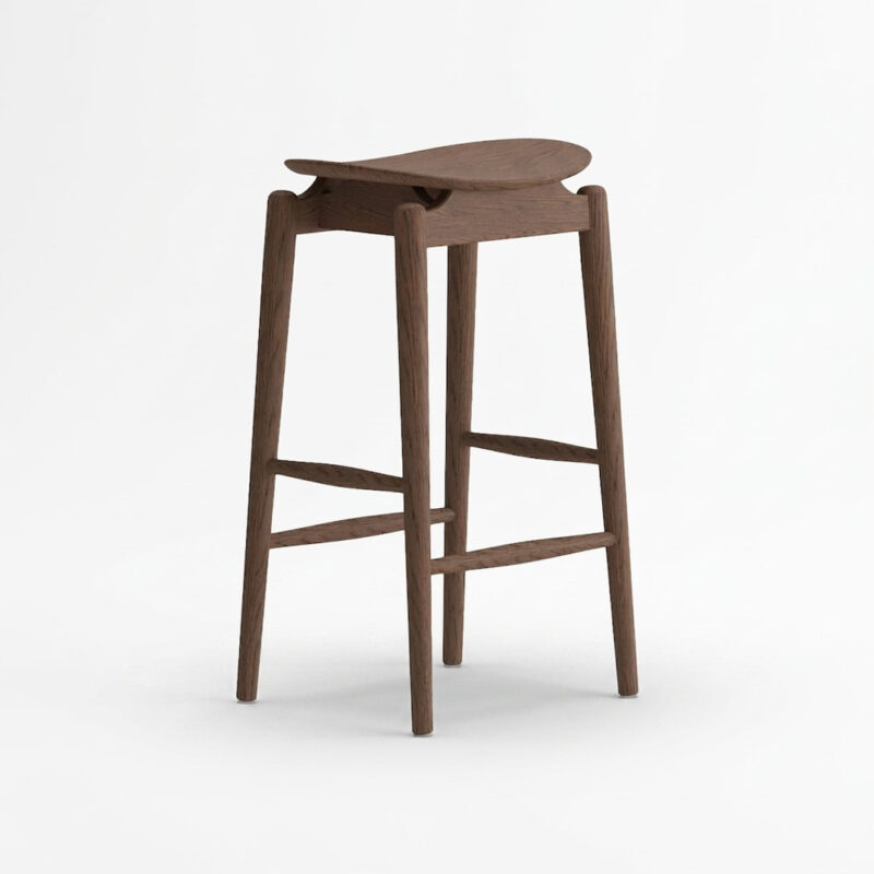 Oslo Barstool Walnut
