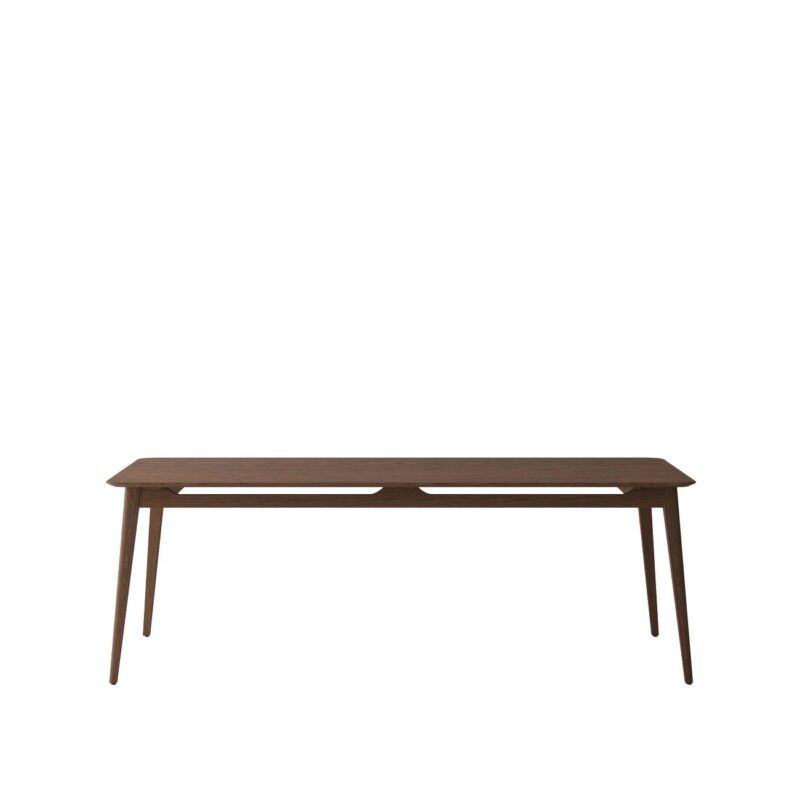 Rokke Dining Table 180cm - Solid Oak/Walnut