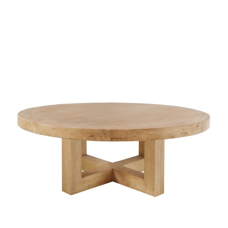 Marlow Round Coffee Table – Natural Elm