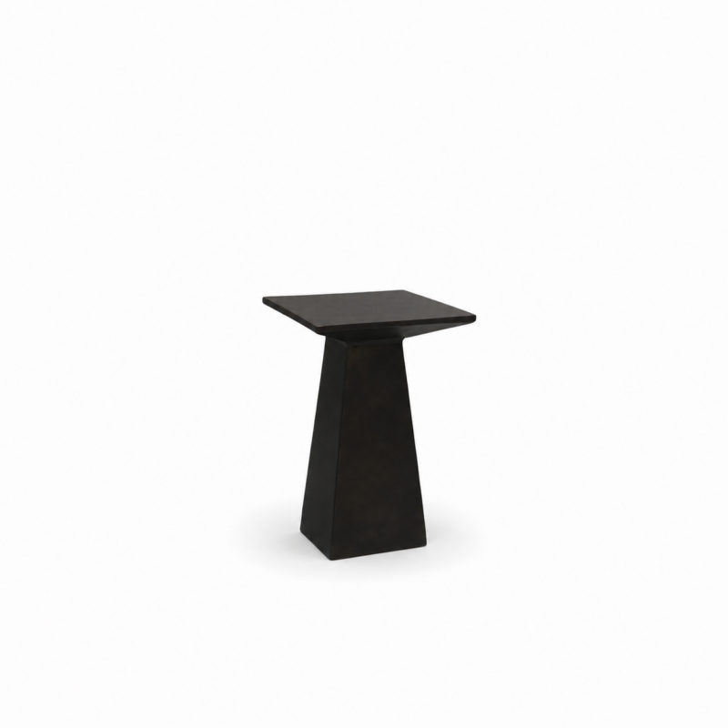 TANGIER MEDIUM OCCASIONAL TABLE MATT BLACK