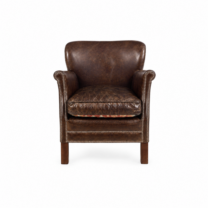 Tutors Armchair - Antique Cigar