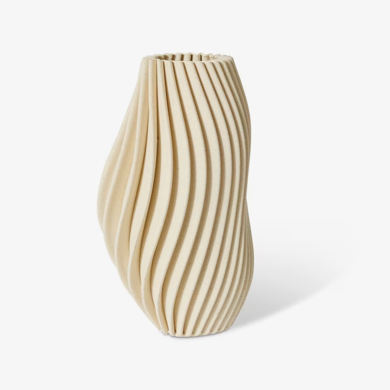 Alek Vase Small Cream