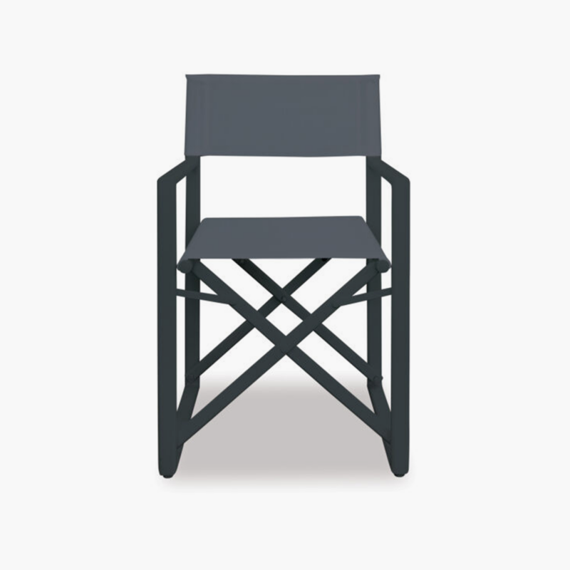 DIRECTOR FOLDING OUTDOOR CHAIR -BLACK