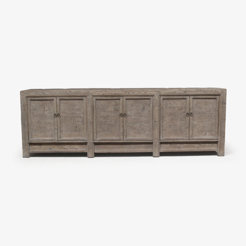 ANTIQUE 3 DOOR 2540MM SIDEBOARD