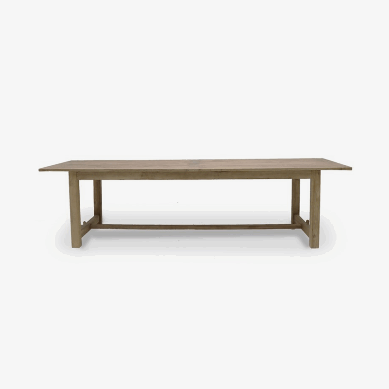 Farmhouse Elm Dining Table - 290cm