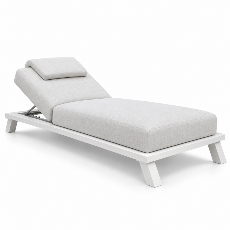 Santorini Lounger White