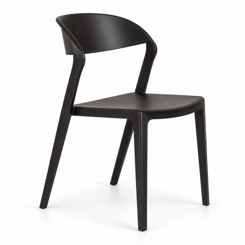 Studio Outdoor Dining Chair Black
