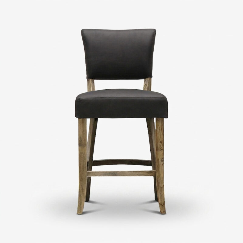 Montana Leather Barstool