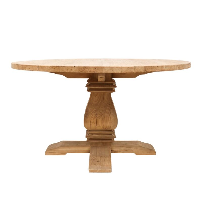 Mulhouse Round Elm Dining Table - 120cm