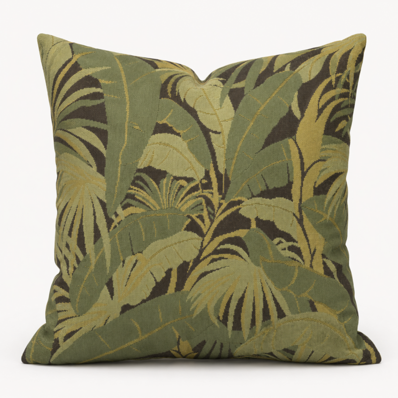 SCATTER CUSHION 550 x 550 PALM LEAF 341
