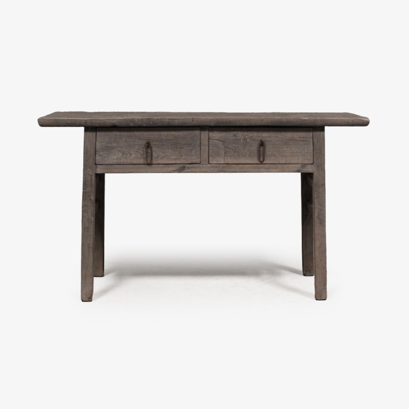 ANTIQUE 2 DRAW SHANXI 1450MM CONSOLE