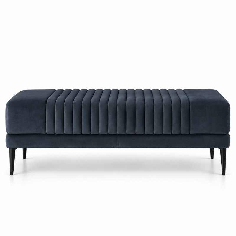 Vernara Midnight Ottoman