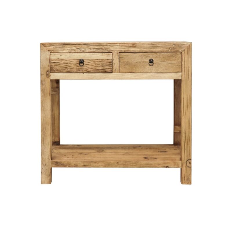 Parq 2 Drawer Console With lower Shelf