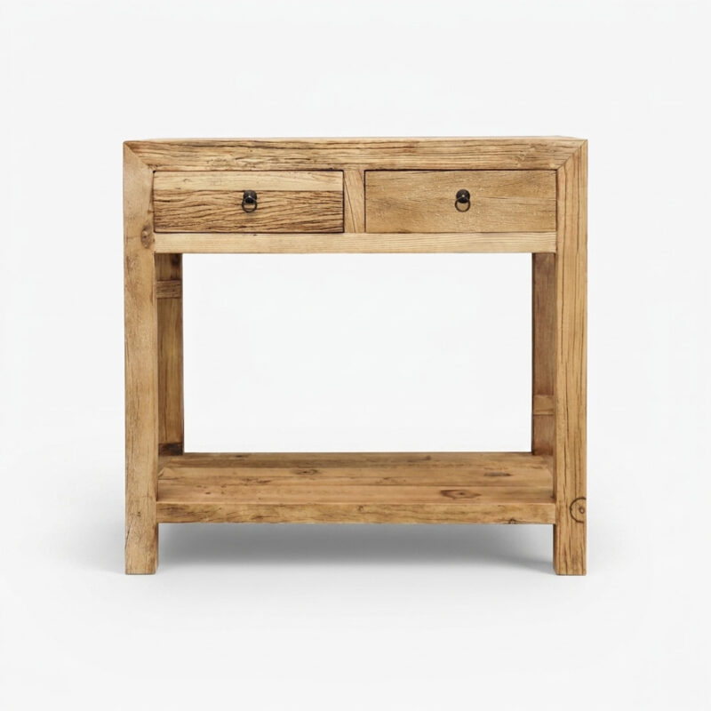 Parq 2 Drawer Console with shelf