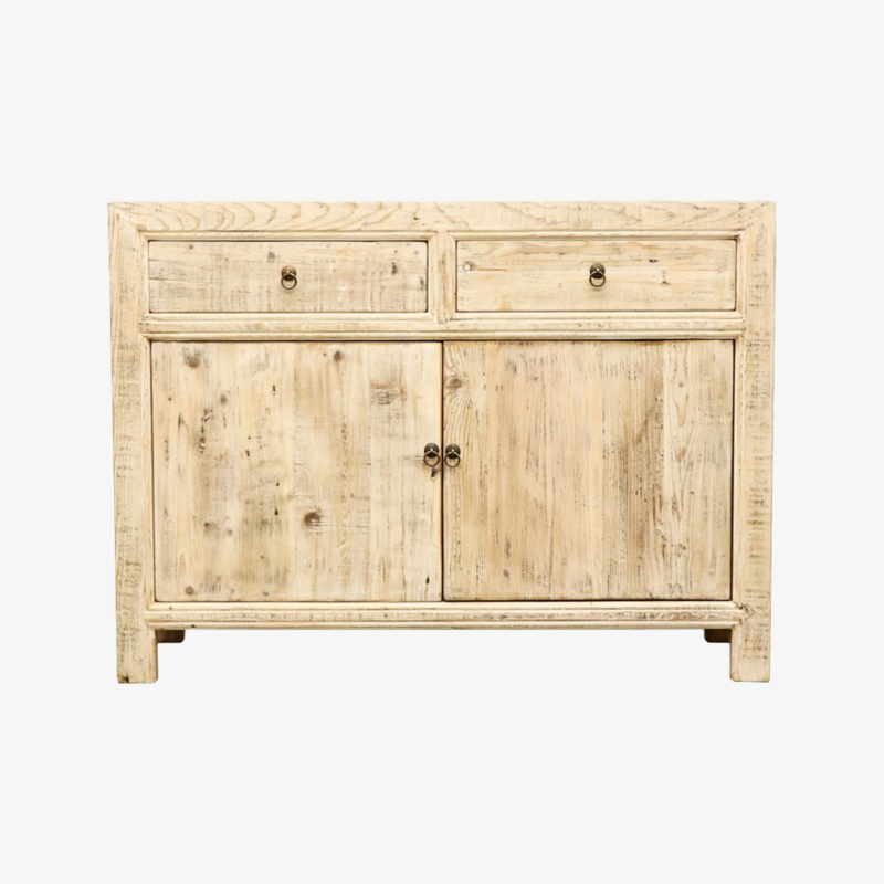 Oriental 2 Door Sideboard - Natural Finish