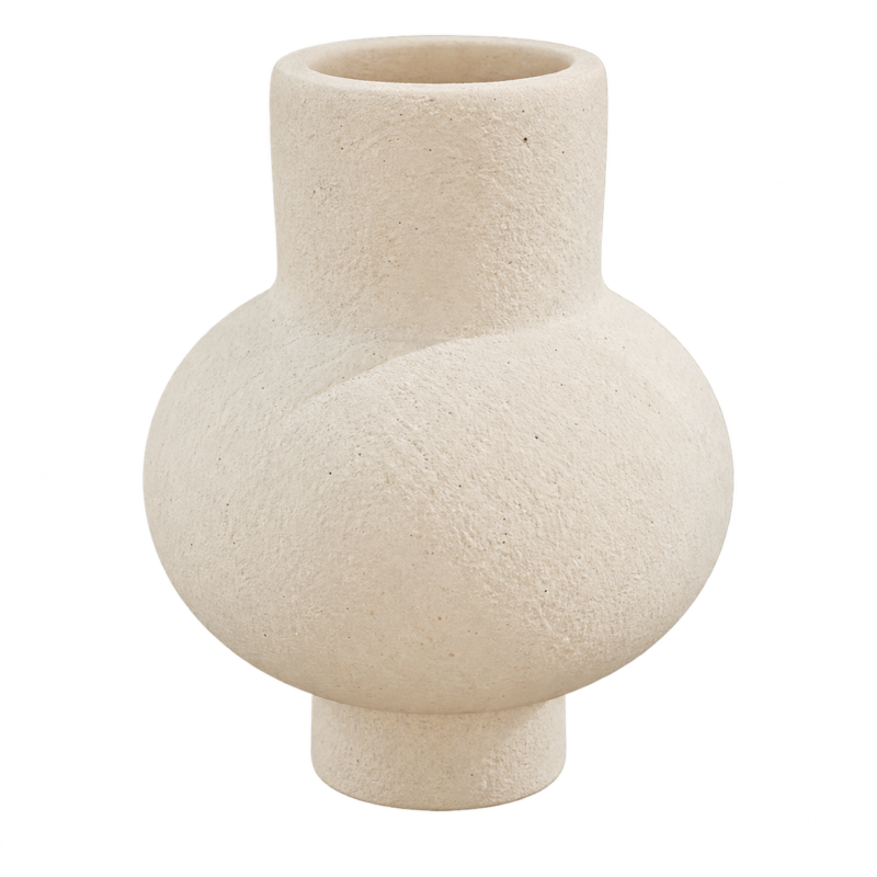 PIPER WHITE MATTE VASE