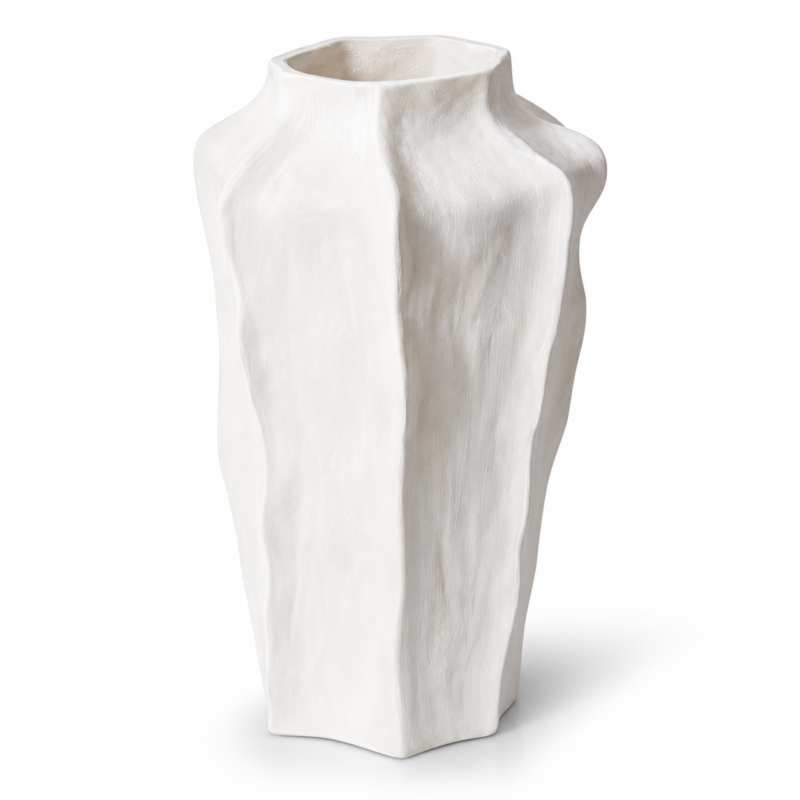GENKEI TALL VASE IVORY
