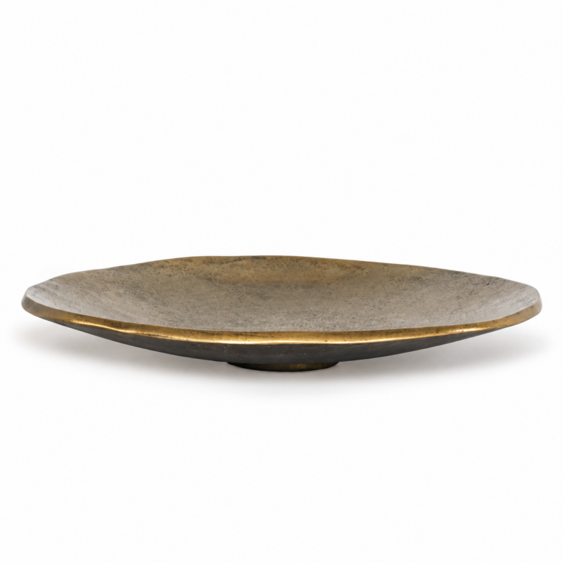 Antique Brass Platter