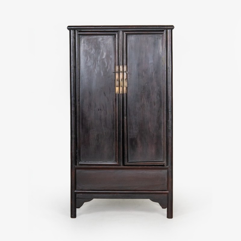 TALL ANTIQUE WEDDING CABINET 1900H BLACK
