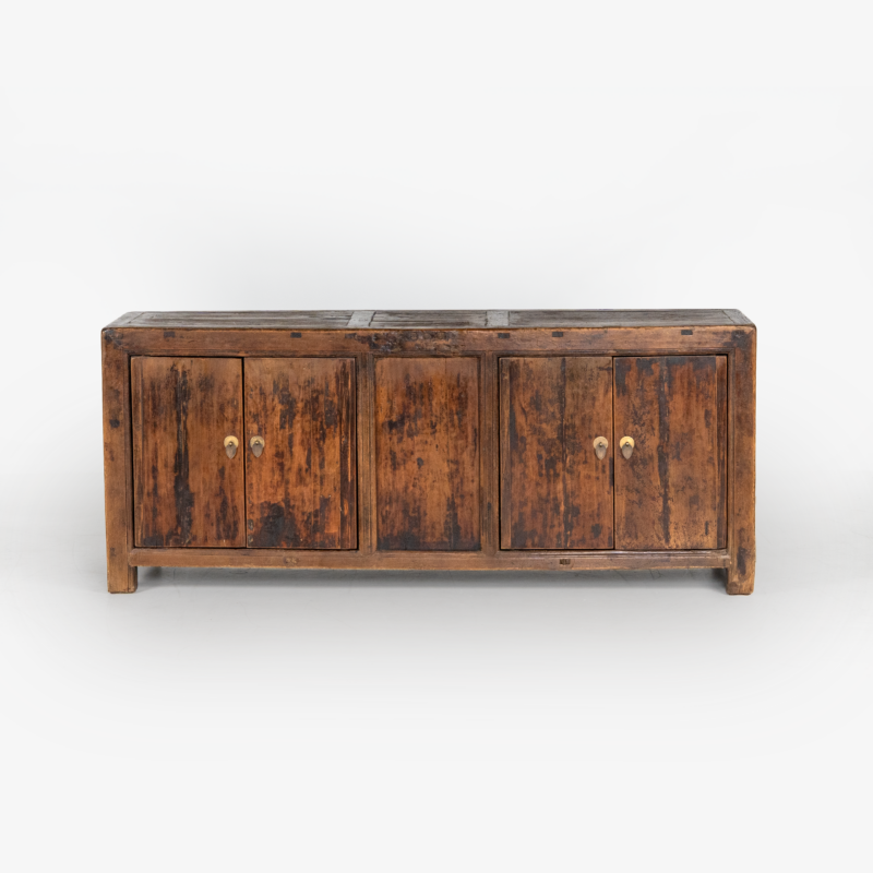 ANTIQUE 4 DOOR SIDEBOARD 1900W