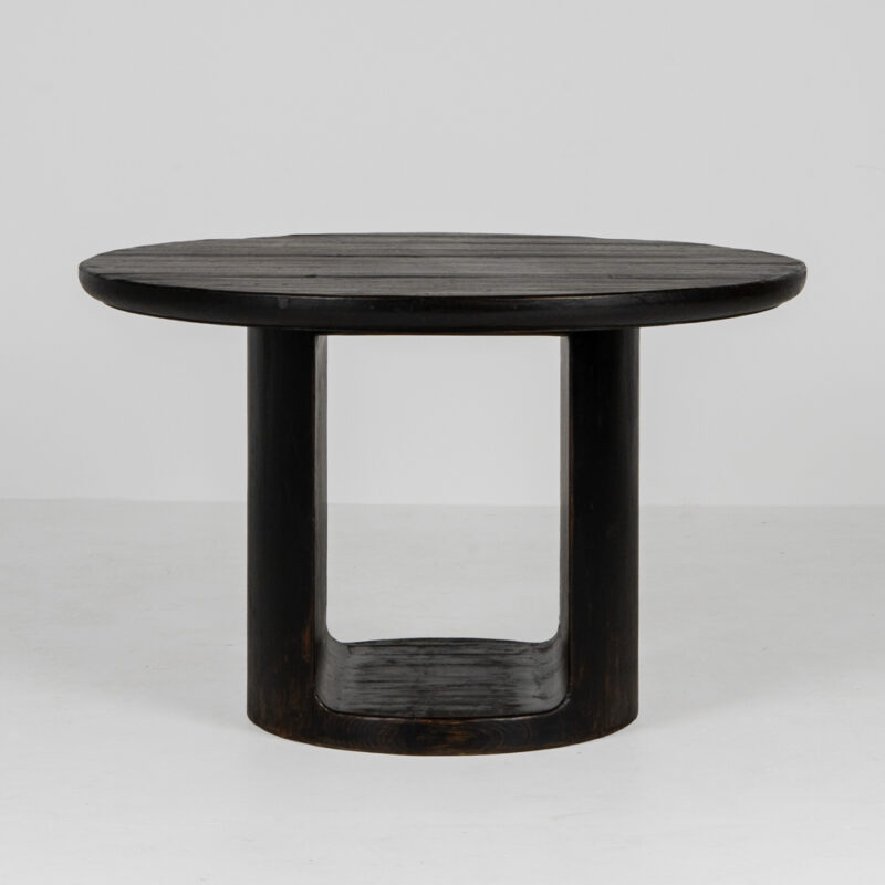 Akito Dining Table Dark Oak Finish