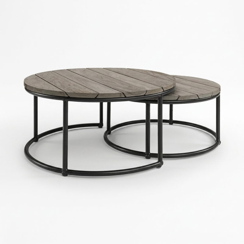 Anson Round Nested Coffee Tables