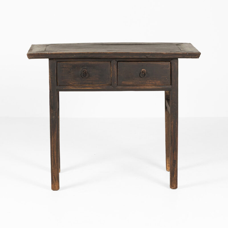 Antique wooden console