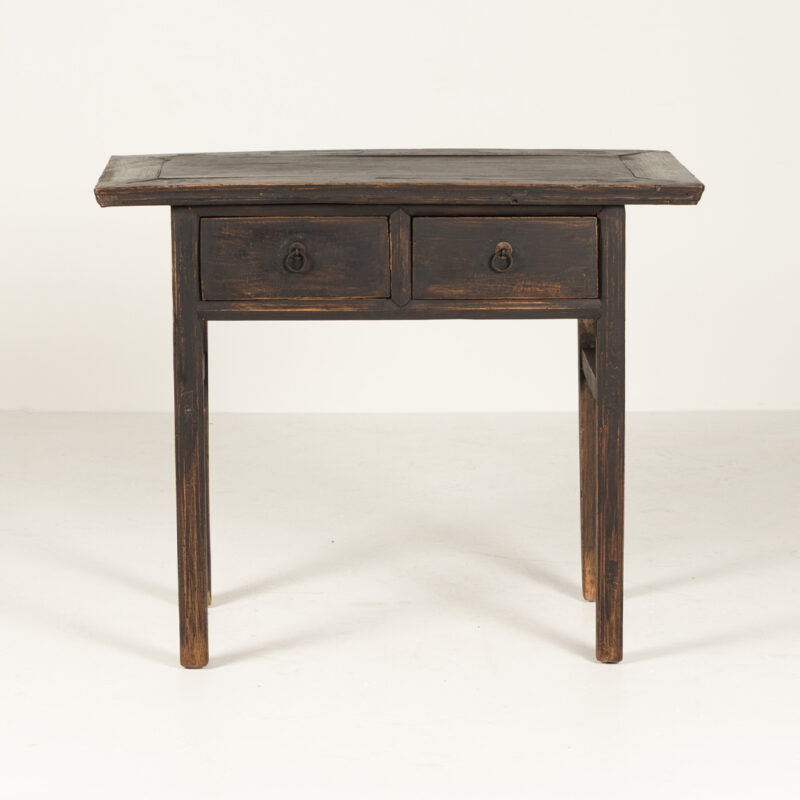Antique wooden console