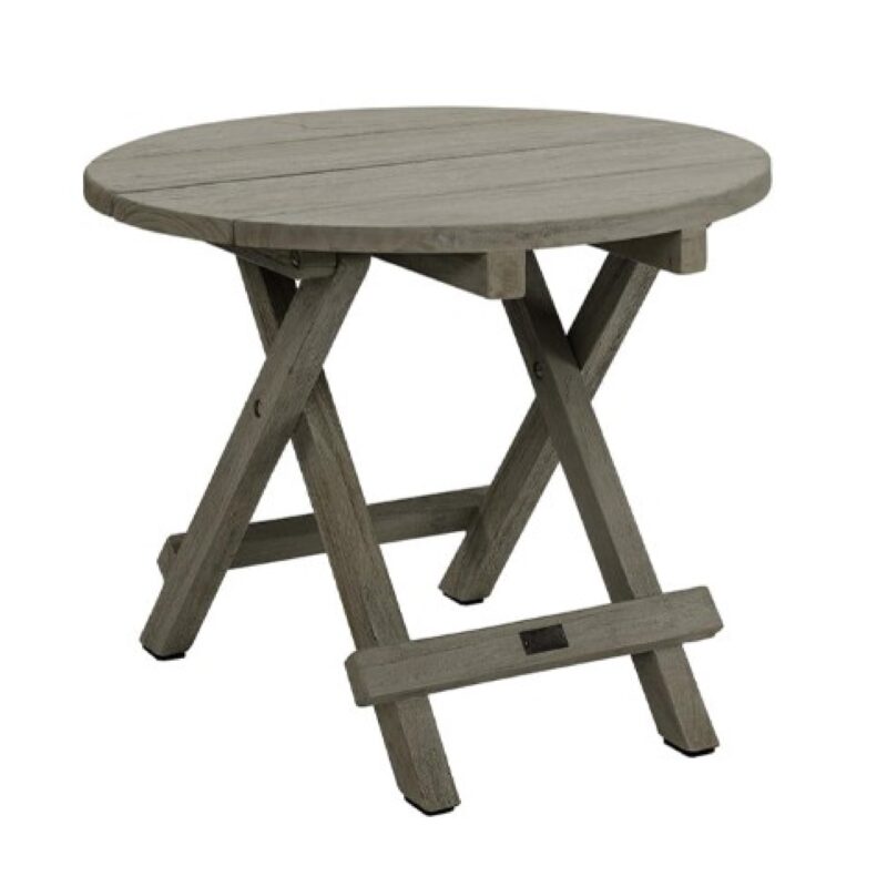 Vintage Outdoor Round Side Table