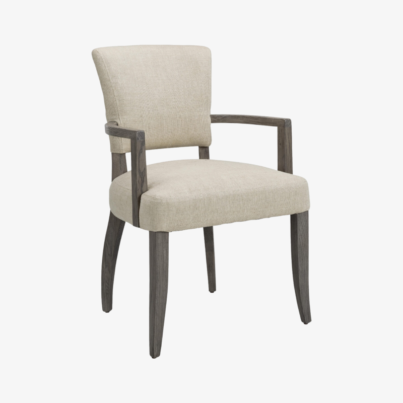 Maggie Dining Armchair - Linen
