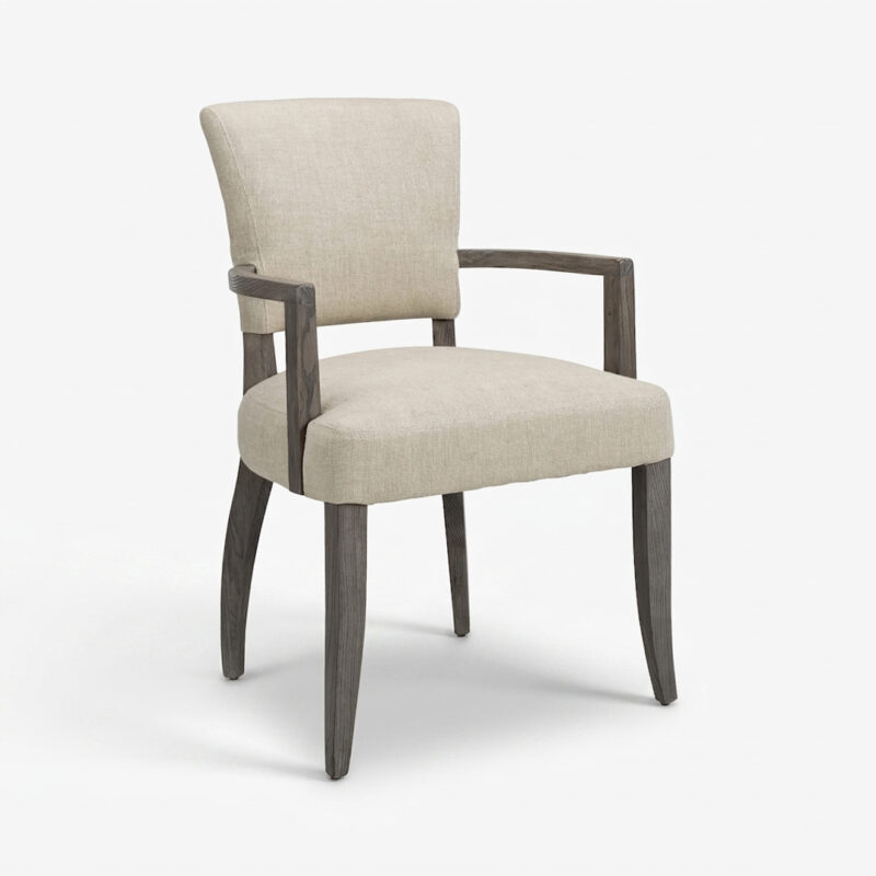 Maggie Dining Armchair Linen Sand