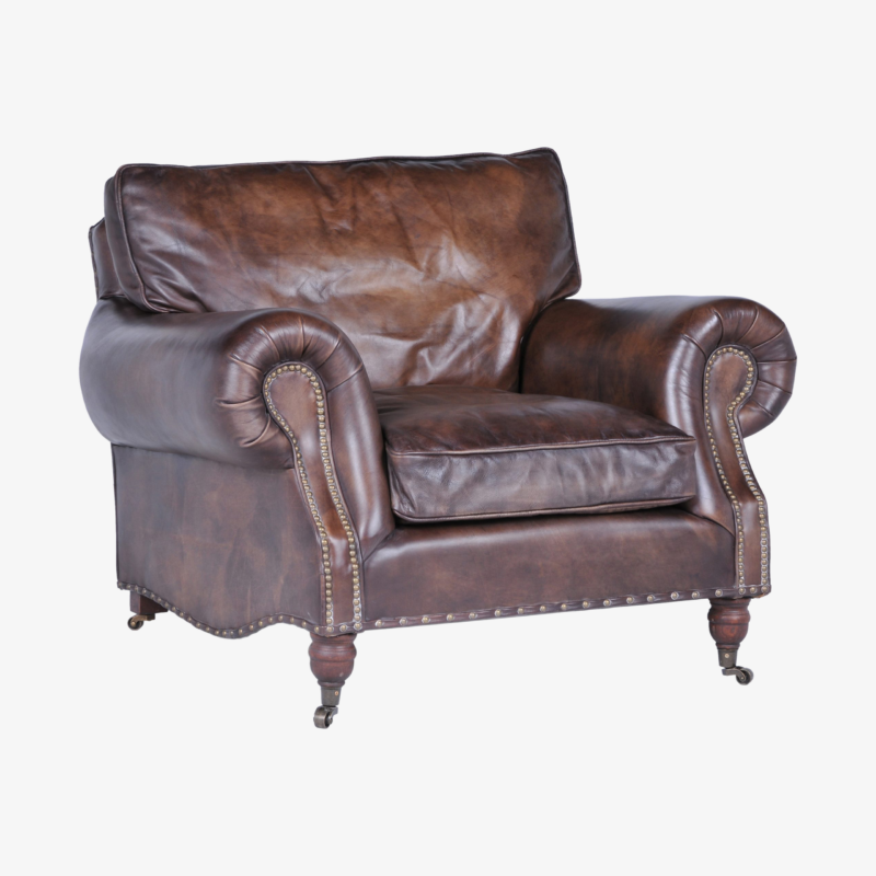 Balmoral Single Seater - Biker Tan