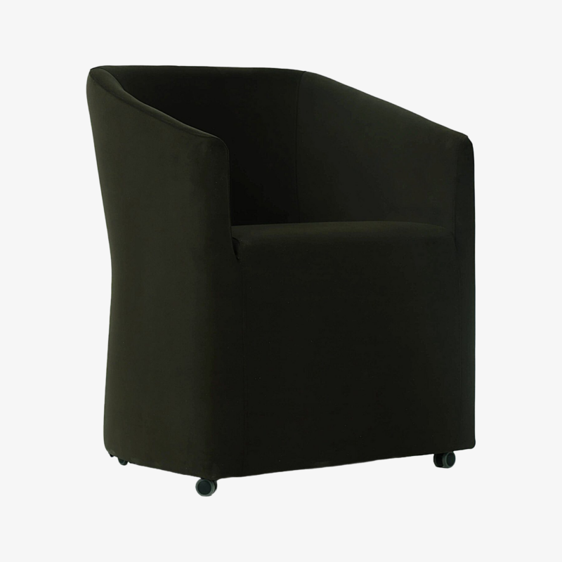 Dieppe Swivel Dining Chair - VELVET