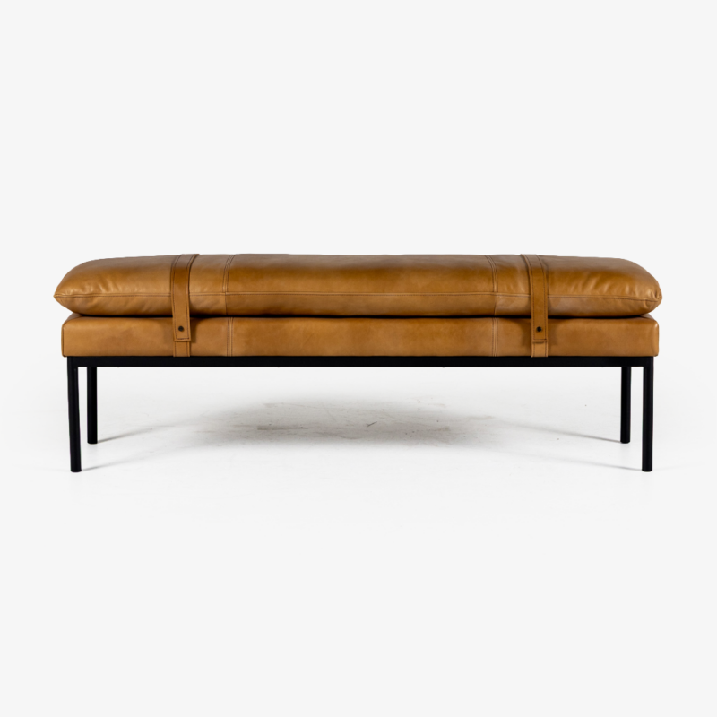 Baxter Leather Ottoman/Bench