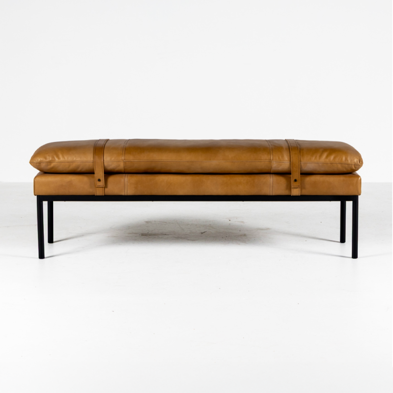 Baxter Leather Ottoman/Bench