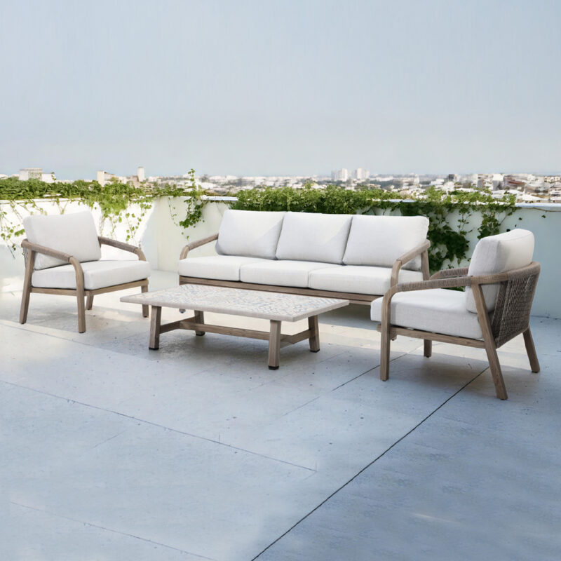 Calia 4 Pce Outdoor Sofa