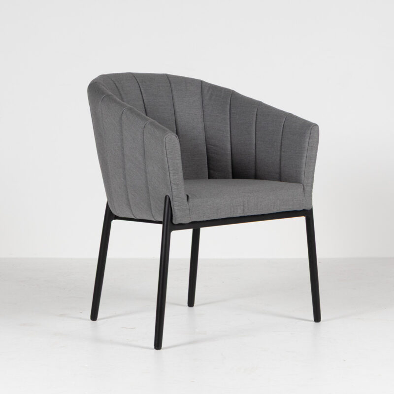 Cannes Outdoor Dining Chair (Grey)
