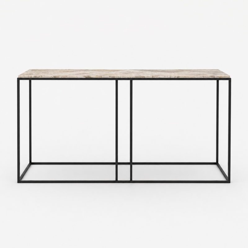 Dion Console Table - Beige