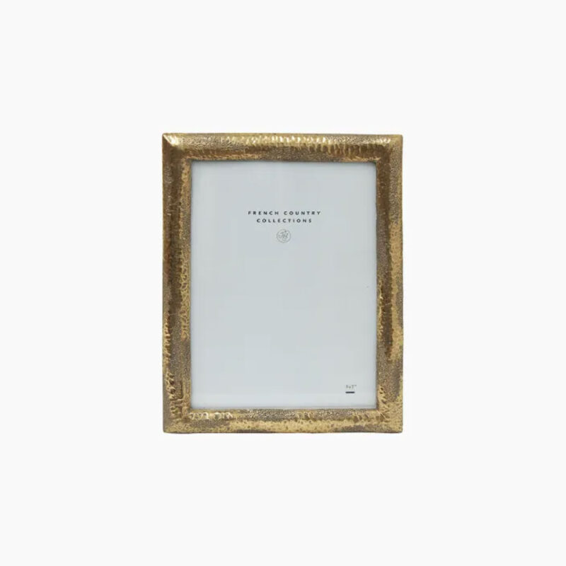 Hammered Gold Photo Frame 5x7