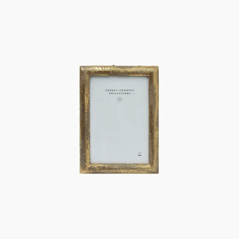 Hammered Gold Photo Frame 4x6
