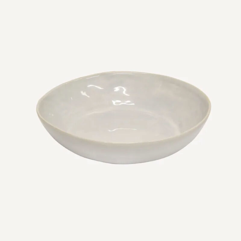 Franco White Small Serving Bowl