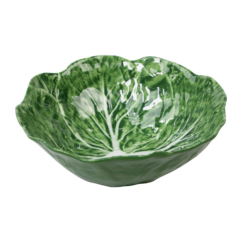 Melamine Cabbage Bowl Large – Green