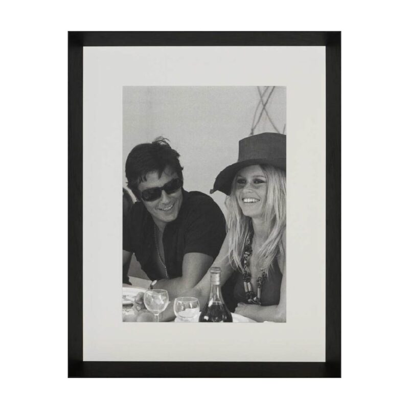 Bardot Delon Août 68 - Print