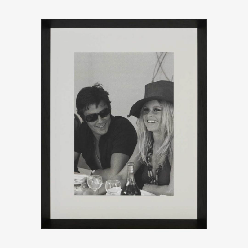 Bardot Delon Août 68 Print