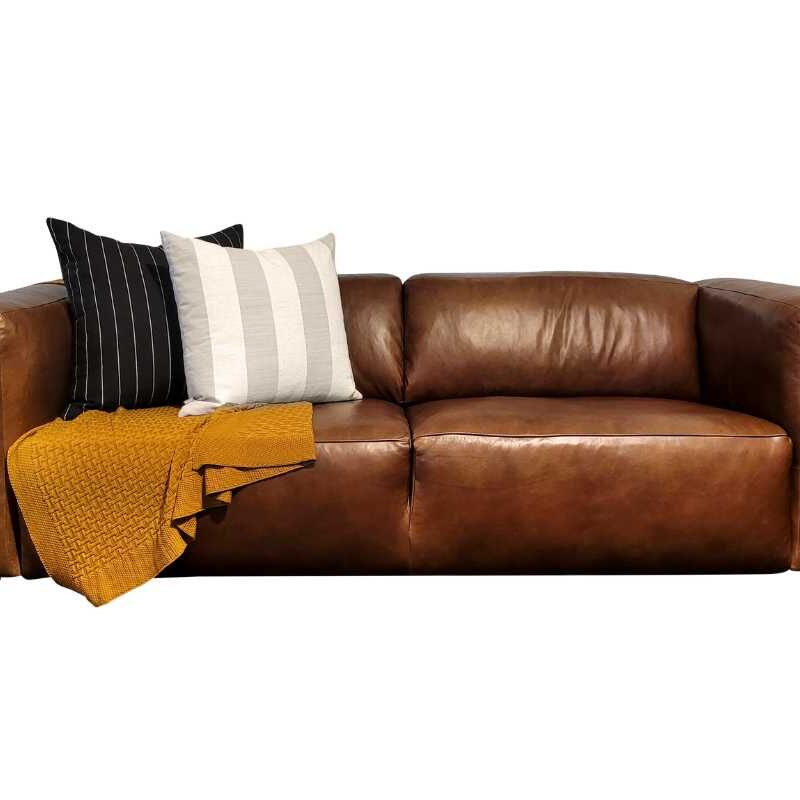 Ibiza 2.5-Seater Sofa Light Chocolate