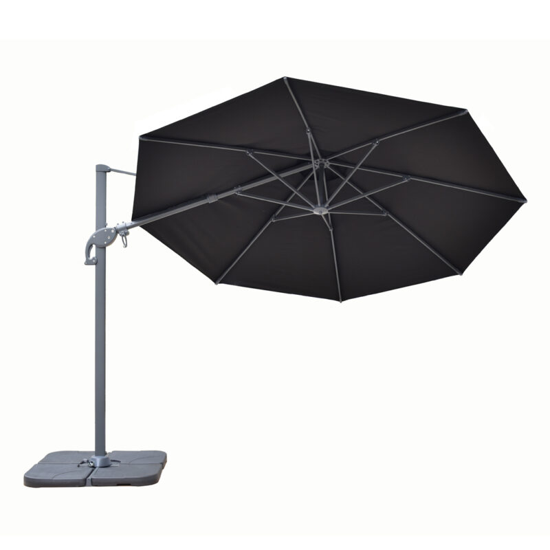 Bondi Umbrella Octagonal Black