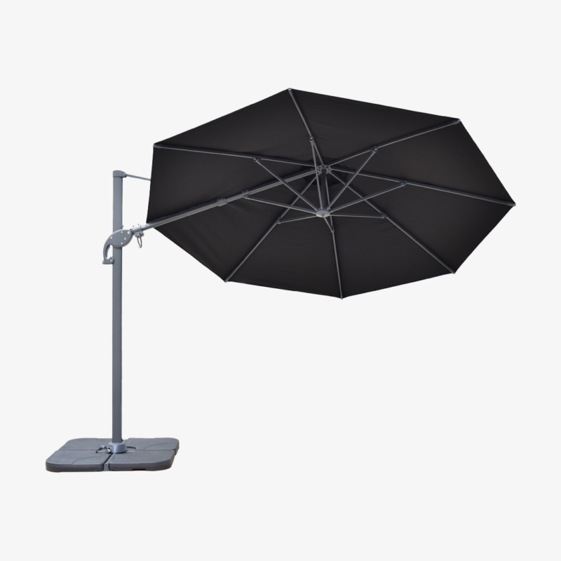 Bondi Umbrella Octagonal Black
